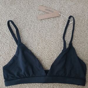 SKIMS Onyx Triangle Bralette